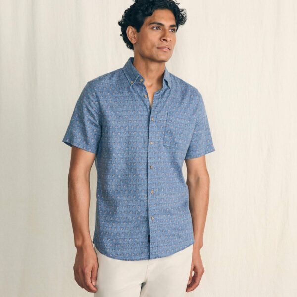 Short-Sleeve Breeze Shirt - Paradise Palm