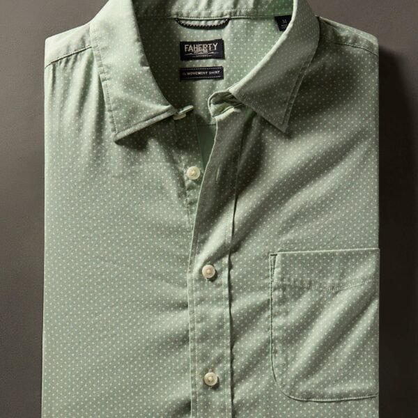 Movement™ Short-Sleeve Shirt - Sage Meridian Print