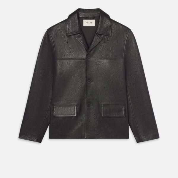Leather Jacket -- Black